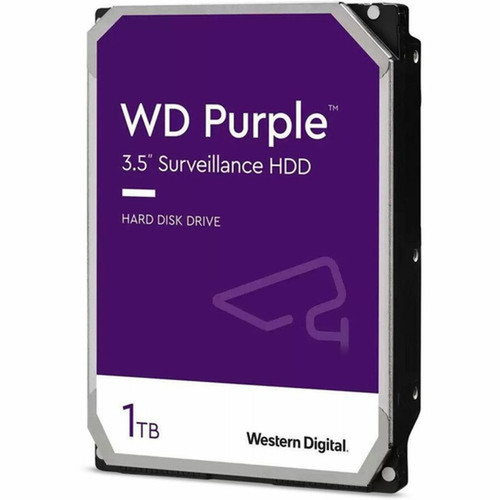 WD Purple WD11PURZ 1 TB Solid State Drive - 35 Internal - SATA SATA600 - Conventional Magnetic Recording CMR Method - Video - - WD11PURZ