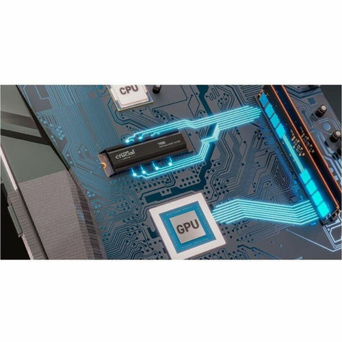 Crucial 1 TB Solid State Drive - M2 Internal - PCI Express NVMe PCI Express NVMe 40 - Notebook Device Supported CT1000T500SSD5