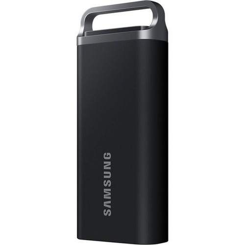 Samsung T5 EVO 4 TB Portable Solid State Drive - External - Black - Desktop PC Notebook Smartphone Gaming Console Camera Smart - MU-PH4T0SAM