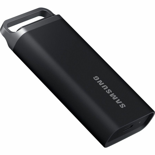 Samsung T5 EVO 8 TB Portable Solid State Drive - External - Black - Desktop PC, Notebook, Smartphone, Gaming Console, Camera, Smart - (Fleet Network)