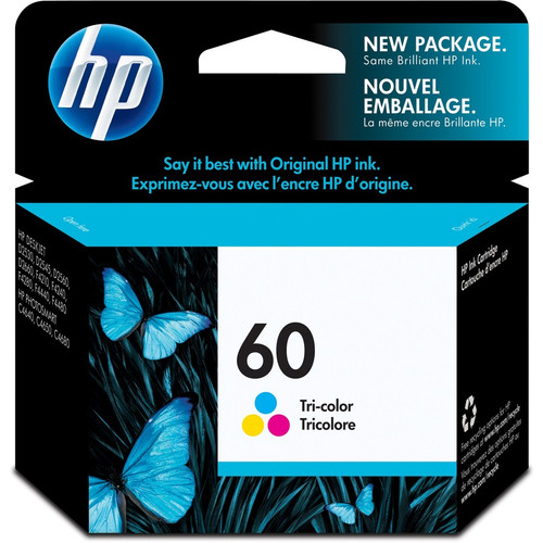 HP 60 Original Ink Cartridge - Single Pack - Inkjet - Standard Yield - 165 Pages - Color - 1 Each (Fleet Network)