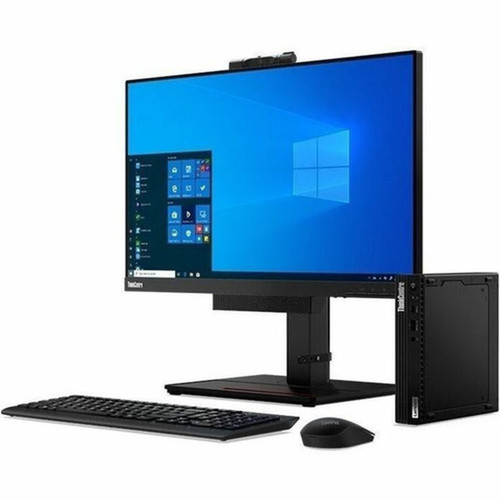 Lenovo ThinkCentre M75q Gen 2 11JN0092CA Desktop Computer - AMD Ryzen 5 PRO 5650GE Hexa-core 6 Core 340 GHz - 8 GB RAM DDR4 SDRAM - 11JN0092CA