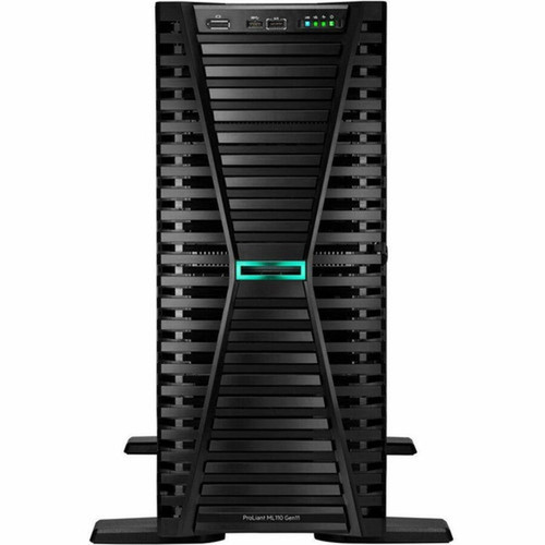 HPE ProLiant ML110 G11 45U Tower Server - 1 x Intel Xeon Bronze 3408U 180 GHz - 16 GB RAM - Serial ATA Serial Attached SCSI SAS - P55533-001