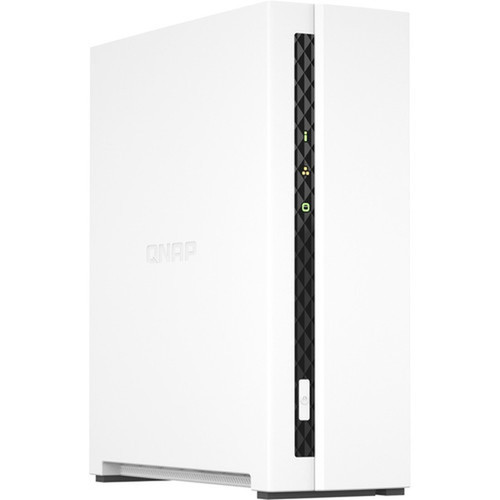 QNAP TS-133 SANNAS Storage System - ARM Cortex A55 180 GHz - 1 x HDD Supported - 0 x HDD Installed - 1 x SSD Supported - 0 x SSD - 2 TS-133-US