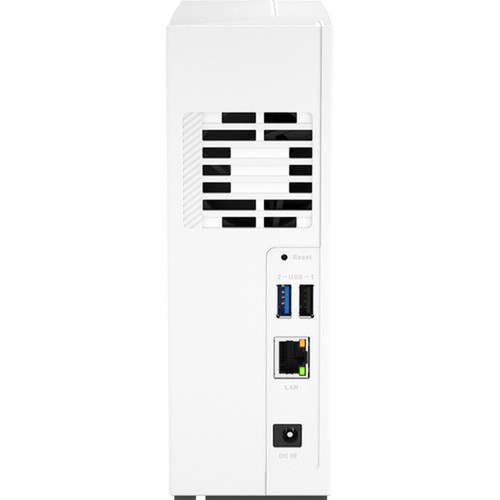 QNAP TS-133 SANNAS Storage System - ARM Cortex A55 180 GHz - 1 x HDD Supported - 0 x HDD Installed - 1 x SSD Supported - 0 x SSD - 2 TS-133-US