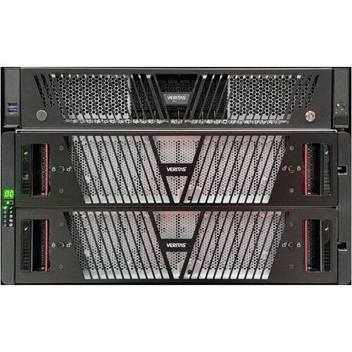 Veritas NetBackup Flex 5360 NAS Storage System - 1 Nodes - 2160.64 TB Supported HDD Capacity - 240 TB Installed HDD Capacity - 25 10 - (Fleet Network)
