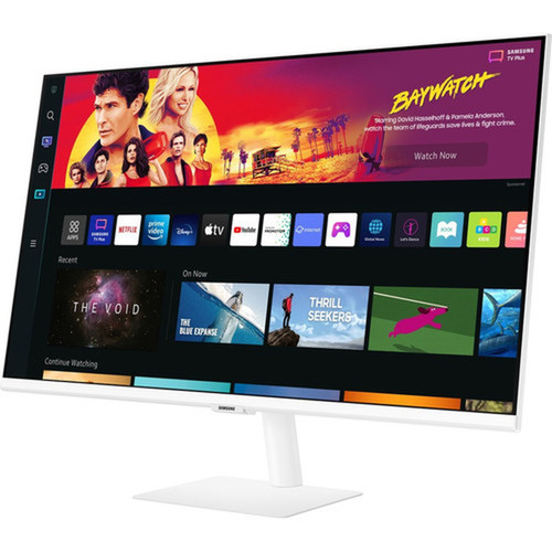 Samsung S32BM703UN 32 Class WQHD Smart LCD Monitor - 169 - White - 32 Viewable - 3840 x 2160 - 1 Billion Colors - 300 cdm178 - LS32BM703UNXZA