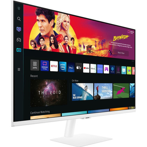 Samsung S32BM703UN 32 Class WQHD Smart LCD Monitor - 169 - White - 32 Viewable - 3840 x 2160 - 1 Billion Colors - 300 cdm178 - LS32BM703UNXZA