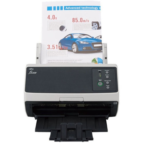 Fujitsu fi-8150 Large Format FlatbedADF Scanner - 600 dpi Optical - 24-bit Color - 8-bit Grayscale - 50 ppm Mono - 50 ppm Color - PA03810-B105