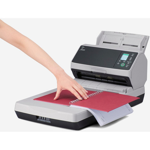 Ricoh fi-8270 Large Format ADFManual Feed Scanner - 600 dpi Optical - 24-bit Color - 8-bit Grayscale - 70 ppm Mono - 70 ppm Color PA03810-B555