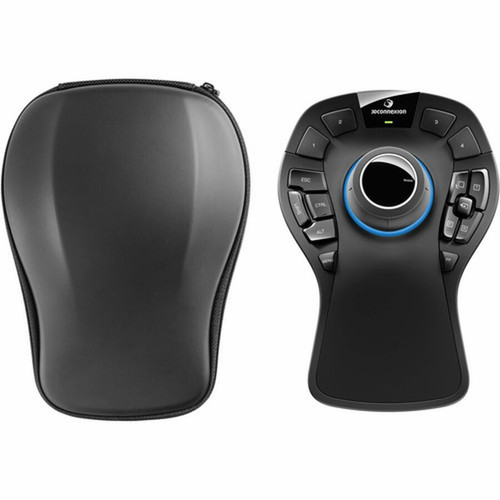 3Dconnexion SpaceMouse Pro Wireless - Wireless - Bluetooth - 240 GHz - Rechargeable - USB Type C - 15 Programmable Battery Size - 1 3DX-700119