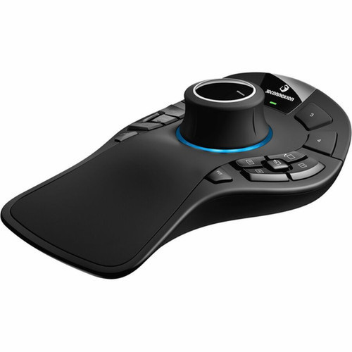 3Dconnexion SpaceMouse Pro Wireless - Wireless - Bluetooth - 240 GHz - Rechargeable - USB Type C - 15 Programmable Battery Size - 1 3DX-700119