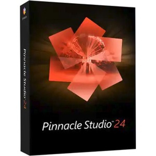 Pinnacle Studio v.24.0 - Box Pack - 1 User - Video Editing - English, French - PC - Windows Supported (Fleet Network)