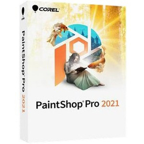 Corel PaintShop Pro 2021 - Box Pack - 1 User - Mini Box Packing - Image Editing - English French - PC - Windows Supported PSP2021EFMBAM