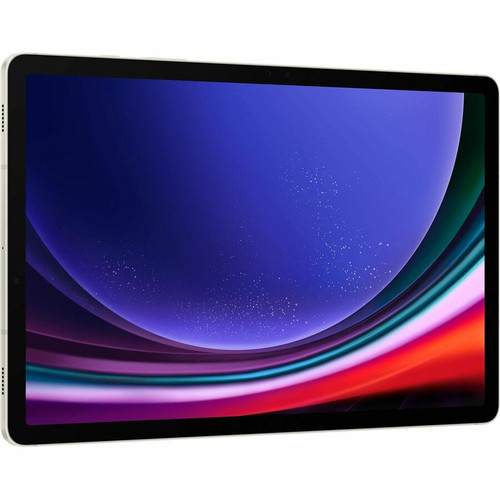 Samsung Galaxy Tab S9 SM-X710 Tablet - 11" WQXGA - Octa-core 3.36 GHz 2.80 GHz 2 GHz) - 12 GB RAM - 256 GB Storage - Beige - Qualcomm (Fleet Network)