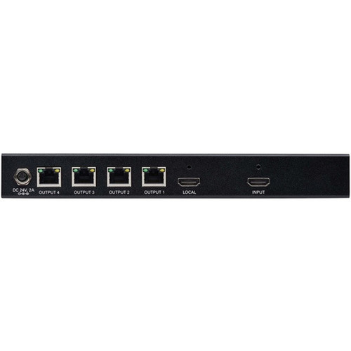 Tripp Lite by Eaton B127P-004-H Video Extender Transmitter - 1 Input Device - 200 ft 60960 mm Range - 4 x Network RJ-45 - 1 x HDMI B127P-004-H