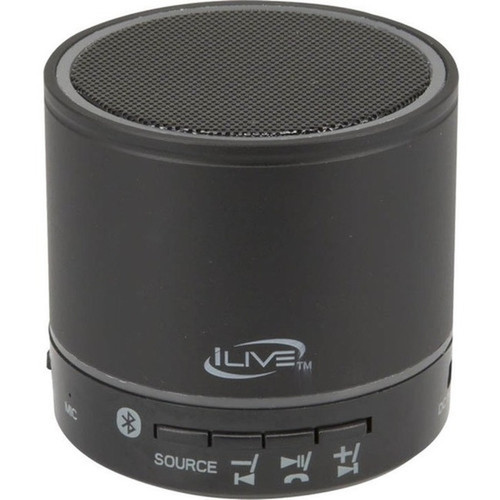 iLive ISB07B Portable Bluetooth Speaker System - Battery Rechargeable - USB ISB07B