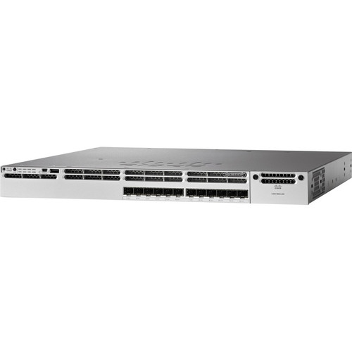 Cisco Catalyst WS-C3850-12S-S Layer 3 Switch - Manageable - Gigabit Ethernet, 10 Gigabit Ethernet - 1000Base-X, 10GBase-X - - 3 Layer (Fleet Network)