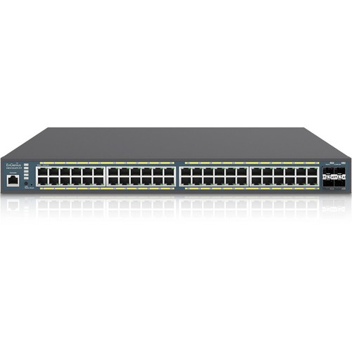 EnGenius EWS7952FP-FIT Ethernet Switch - 48 Ports - Manageable - Gigabit Ethernet - 10/100/1000Base-T, 1000Base-X - 2 Layer Supported (Fleet Network)