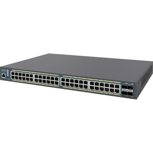 EnGenius EWS7952FP-FIT Ethernet Switch - 48 Ports - Manageable - Gigabit Ethernet - 101001000Base-T 1000Base-X - 2 Layer Supported EWS7952FP-FIT