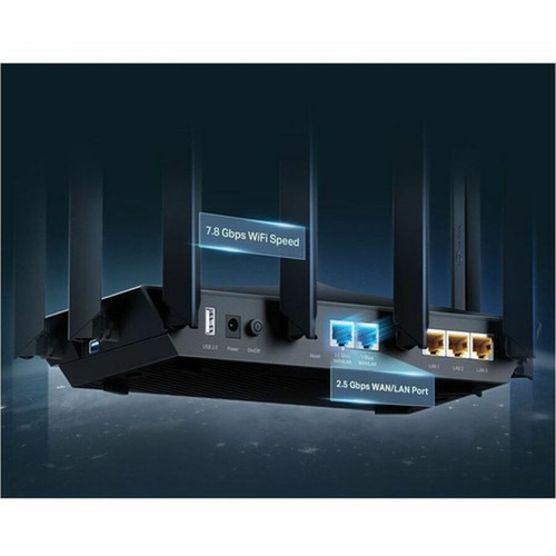 TP-Link Archer AXE95 Wi-Fi 6E IEEE 80211 abgnacax Ethernet Wireless Router - Tri Band - 240 GHz ISM Band - 5 GHz UNII Band - 8 ArcherAXE95