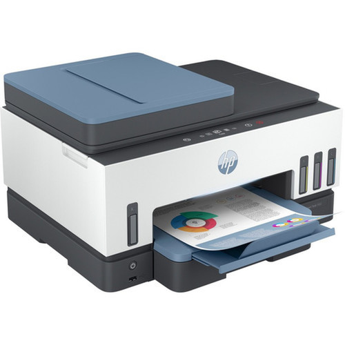 HP Smart Tank 7602 Wireless Inkjet Multifunction Printer - Color - CopierFaxPrinterScanner - 4800 x 1200 dpi Print - Automatic - Up 28B98AB1H