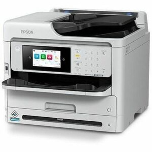 Epson WorkForce Pro WF-M5899 Wired & Wireless Inkjet Multifunction Printer - Monochrome - Copier/Fax/Printer/Scanner - 1200 x 2400 dpi (Fleet Network)