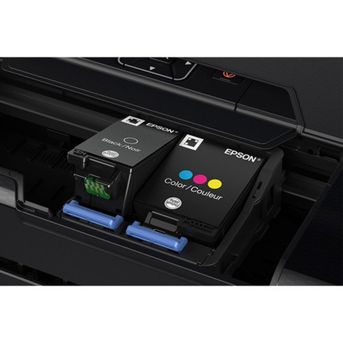 Epson WorkForce WF-110 Portable Inkjet Printer - Color - 14 ppm Mono  11 ppm Color - 5760 x 1440 dpi Print - 20 Sheets Input - LAN - C11CH25201