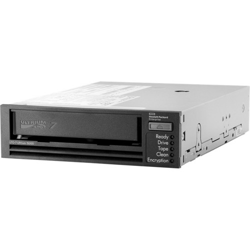 HPE toreEver LTO-7 Ultrium 15000 Internal Tape Drive - LTO-7 - 6 TB (Native)/15 TB (Compressed) - 6Gb/s SAS - 5.25" (133.35 mm) Width (Fleet Network)
