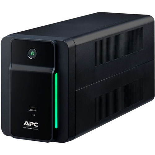APC by Schneider Electric Back-UPS 750VA Tower UPS - Tower - 6 Hour Recharge - 120 V Input - 120 V AC Output - Stepped Approximated - BVK750M2