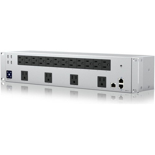 Ubiquiti SmartPower PDU Pro - 16 x AC Power 4 x USB Type-C - 120 V AC 230 V AC - Network RJ-45 USP-PDU-PRO