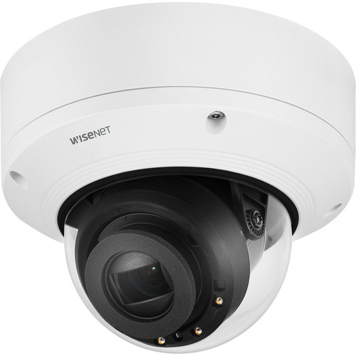 Wisenet XND-6081REV 2 Megapixel Indoor HD Network Camera - Color, Monochrome - Dome - Signal White - 164.04 ft (50 m) - H.265, H.264, (Fleet Network)