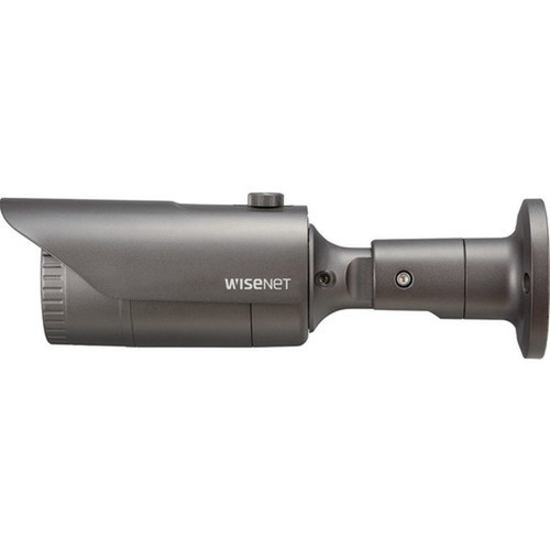 Wisenet QNO-6012R 2 Megapixel Outdoor HD Network Camera - Color - Bullet - Dark Gray - 6562 ft 20 m Night Vision - H264 MJPEG - QNO-6012R