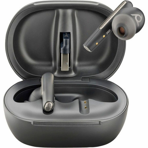 Poly Voyager Free 60 UC Earset - Google Assistant Siri - Stereo - True Wireless - Bluetooth - 984 ft - 20 Hz - 20 kHz - Earbud - - 7Y8G4AA