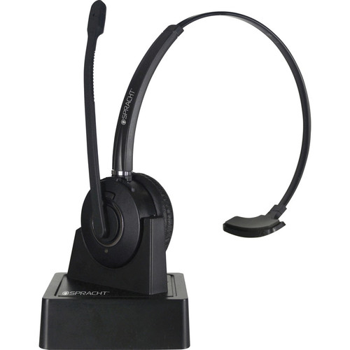 Spracht ZUM COMBO Bluetooth/USB Wireless Headset + Base - Mono - Wireless - Bluetooth - 33 ft - 32 Ohm - 300 Hz - 3.40 kHz - - - - - (Fleet Network)