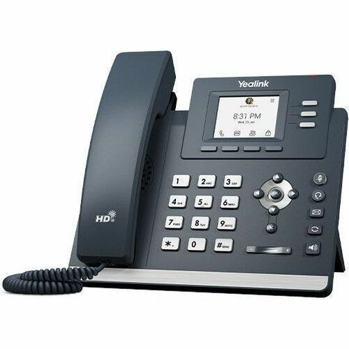 Yealink MP52 IP Phone - Corded - Corded - Desktop, Wall Mountable - Classic Gray - VoIP - 2.4" - 2 x Network (RJ-45) - PoE Ports (Fleet Network)