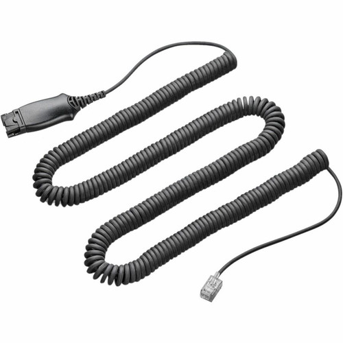 Poly Mini-phone Audio Cable - Mini-phone Audio Cable for Audio Device, Headset - Black - 1 (Fleet Network)