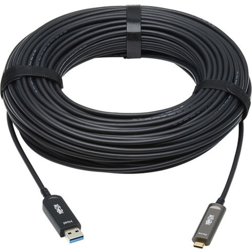 Tripp Lite by Eaton U428F-30M-D3 Fiber Optic Data Transfer Cable - 984 ft Fiber Optic Data Transfer Cable for Computer Server Hard U428F-30M-D3