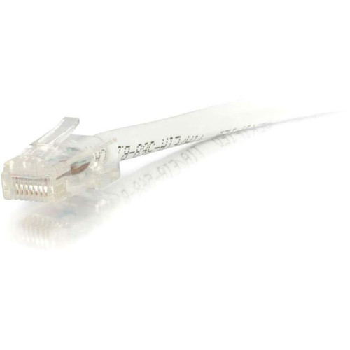 C2G 4 ft Cat6 Non Booted UTP Unshielded Network Patch Cable - White - 4 ft Category 6 Network Cable for Network Device - First End: 1 (Fleet Network)