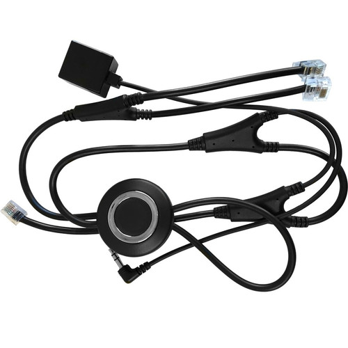 Spracht EHS-2009 Phone Cable - Phone Cable for IP Phone, Headset - Black (Fleet Network)