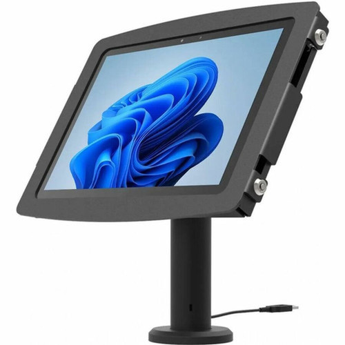 Compulocks Space Rise Counter Mount for Tablet - Black - 13 Screen Support - 100 x 100 - VESA Mount Compatible TCDP01580SPSB