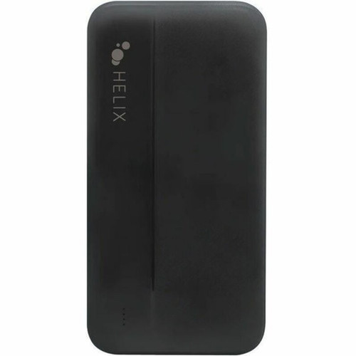 Helix 10000 mAh Power Bank with Dual USB-A Ports - For Smartphone - 10000 mAh - 2 x USB - Black ETHPB10