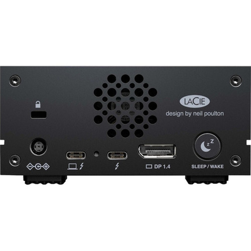 LaCie 1big STHS10000800 10 TB Desktop Hard Drive - External - Desktop PC Notebook Device Supported - Thunderbolt 3 USB 30 - 7200rpm STHS10000800
