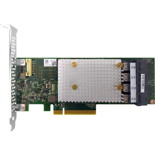 Lenovo ThinkSystem RAID 9350-16i 4GB Flash PCIe 12Gb Adapter - 12Gbs SAS - PCI Express 30 x8 - Plug-in Card - RAID Supported - 0 1 4Y37A72485