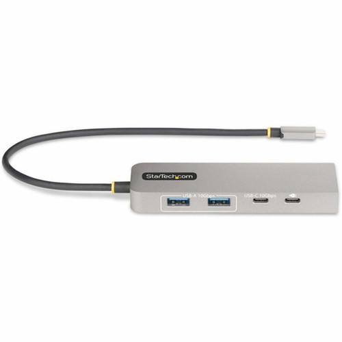 StarTechcom 3-Port USB-C Hub with 25 Gb Ethernet and 100W PD Passthrough - USB-C to 2x USB-A1x USB-C USB 32 10Gbps Type-C Adapter 10G2A1C25EPD-USB-HUB