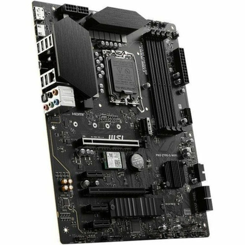 MSI PRO Z790-S WIFI Desktop Motherboard - Intel Z790 Chipset - Socket LGA-1700 - ATX - Pentium Gold Celeron Processor Supported - 192 PROZ790SWIFI