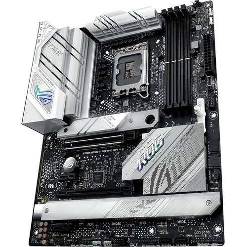 Asus ROG Strix STRIX B760-A GAMING WIFI Gaming Desktop Motherboard - Intel B760 Chipset - Socket LGA-1700 - ATX - Celeron, Core, Gold (Fleet Network)