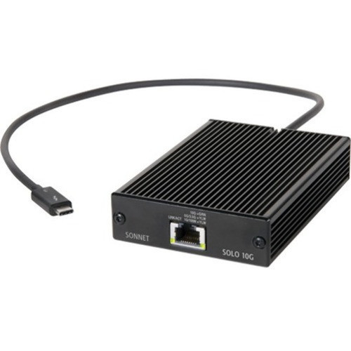 Sonnet Solo10G Thunderbolt 3 Edition - Thunderbolt 3 - 1 Ports - 1 - Twisted Pair - 10GBase-T - Portable SOLO10G-TB3