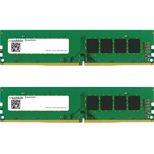 Mushkin Essentials 16GB 2 x 8GB DDR4 SDRAM Memory Kit - For Desktop PC - 16 GB 2 x 8GB - DDR4-2133PC4-17000 DDR4 SDRAM - 2133 MHz 997183