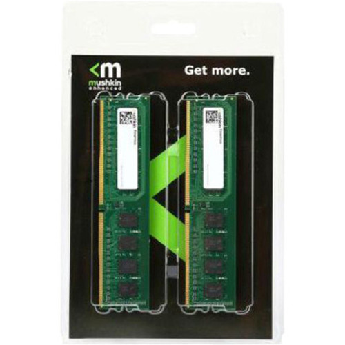 Mushkin Essentials 16GB 2 x 8GB DDR4 SDRAM Memory Kit - For Desktop PC - 16 GB 2 x 8GB - DDR4-2133PC4-17000 DDR4 SDRAM - 2133 MHz 997183
